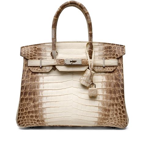 handtasche hermes birkin bag himalayan white crocodile